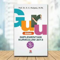 Image of Guru dalam implementasi kurikulum 2013